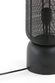 Tafellamp Ø15,5x60,5 cm LEZUZA mat zwart
