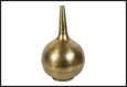 Fles ro Maraca L antiek messing - L37B37H57CM