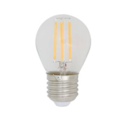 LED kogel Ø4,5x8 cm LIGHT 4W helder E27 dimbaar