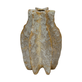 Vaas ceramic 20x18x30.5cm offwhite