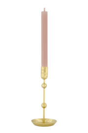 ZUSSS metalen kandelaar 15cm goud