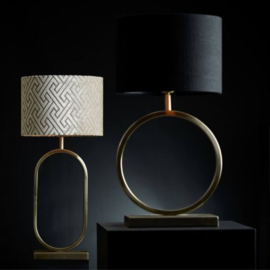 Lampvoet 30x13x42 cm LIVA licht goud