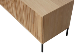 NEW GRAVURE TV MEUBEL 100 CM EIKEN BLANKE LAK [FSC]