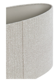 Kap ovaal recht smal 38-17,5-28 cm BRANDY beige