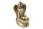 Theelichth zittend Angel S goud