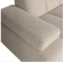 MOJO CHAISE LONGUE RECHTS BOUCLÉ BEIGE MELANGE