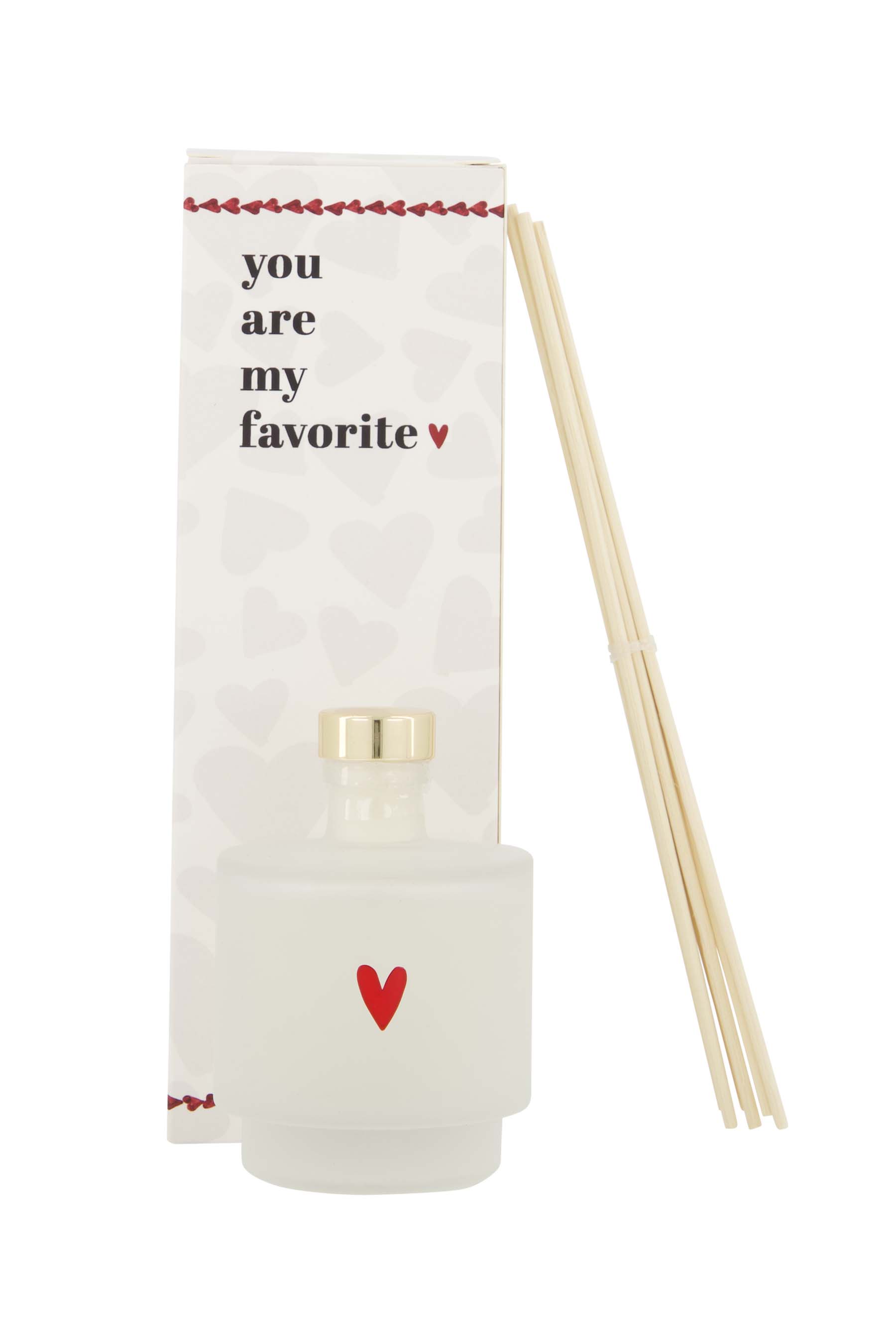 ZUSSS geurstokjes favorite wit/rood