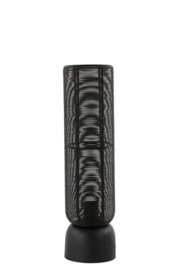 Tafellamp Ø13,5x49,5 cm LEZUZA mat zwart