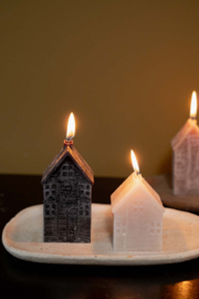 Deco Kaars House M zwart