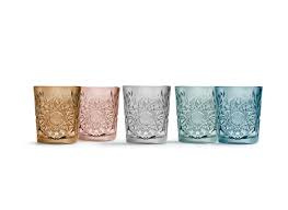 Glas Hobstar Libbey rose