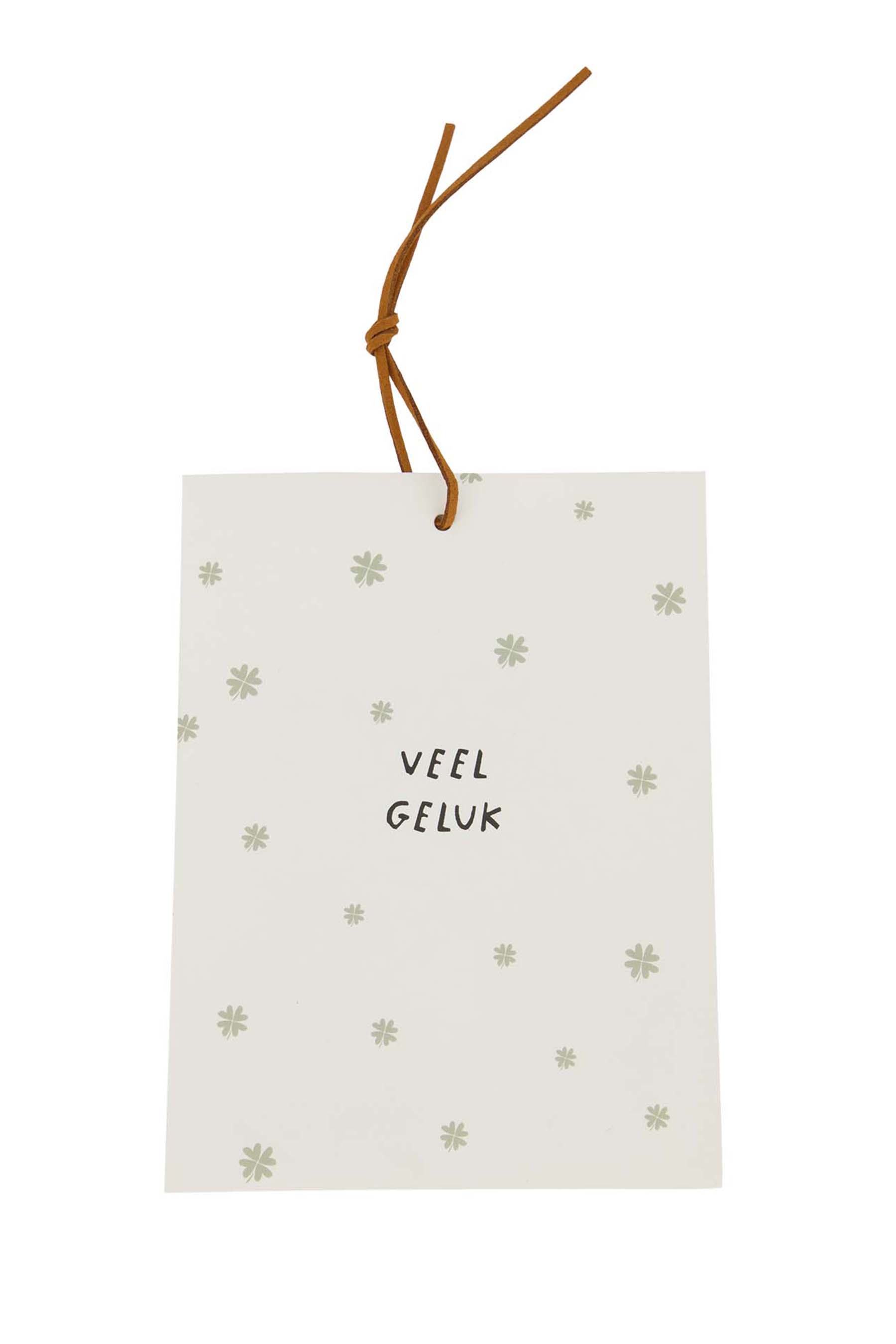 ZUSSS geurzakje veel geluk wit/groen