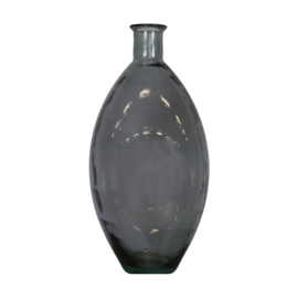Vase recycled glass Ø29x59cm