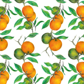 Servetten Beautiful Oranges 33x33cm