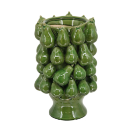 Vaas pears ceramic 22x22x31.5cm