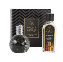 Little Devil + Morrocan Spice Geurlamp S zwart