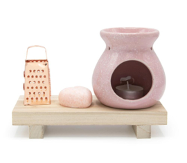 Seizoens-giftbox With love, aroma rose Vesuvius pink w. rose