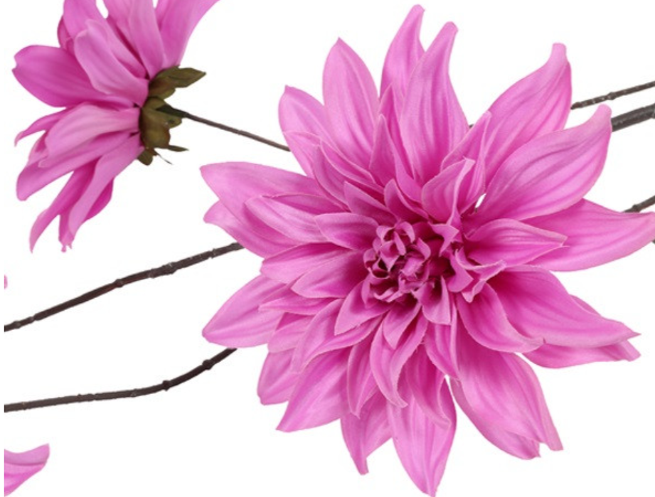 Kunstbloem Beau Dahlia elegans paars