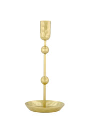 ZUSSS metalen kandelaar 15cm goud