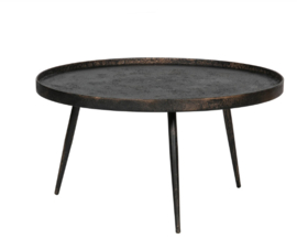 Bounds bijzettafel XL hout/metaal antique goud 40x76cm