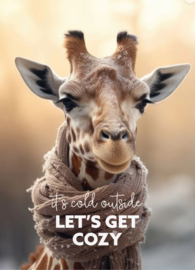 Poster A4 It's cold outside... let's get cozy