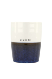 ZUSSS theemok leukerd blauw/wit