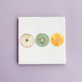 Tegeltje "Fruity"