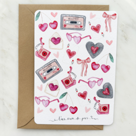 Wenskaart "Lovely"
