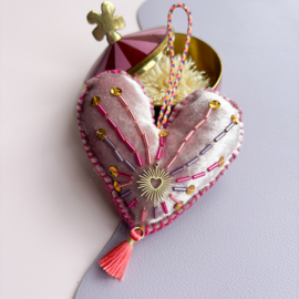 Hart hanger roze (1)