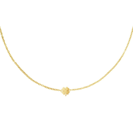 Ketting "Klavertje vier"