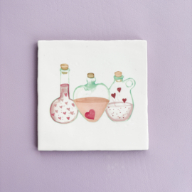 Tegeltje "Lovepotion"