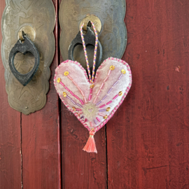 Hart hanger roze (1)