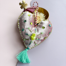 Hart hanger roze (3)