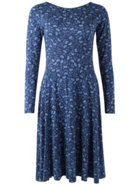 Danefae Organic Sigrid Dress marine/ cold blue