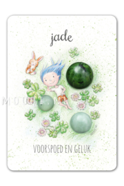 MOOQI - Ansichtkaart Jade
