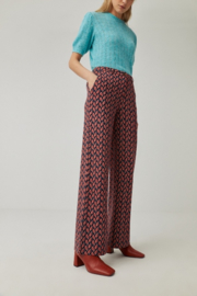 SURKANA Straight Trousers With Pockets Tile