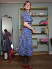 Tante Betsy Dress Frederike Liberty Blue