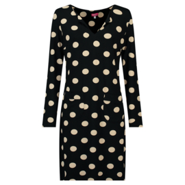 Tante Betsy Tunic Dress Tilda Big Dot Black