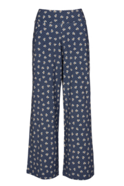 LaLamour Palazzo Pant Paisley black (LET OP FOTO IS BLAUW)
