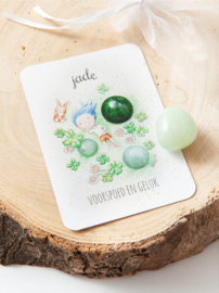 MOOQI - Knuffelsteen pakketje Jade