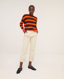 SURKANA Tricot Sweater with Long Sleeves Orange