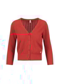 Blutsgeschwister Sweet Petite red pigtail knit