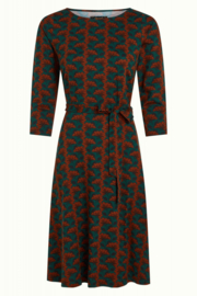 King Louie Betty Dress Nosh pine green