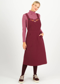 Blutsgeschwister Power Pinafore dusk red