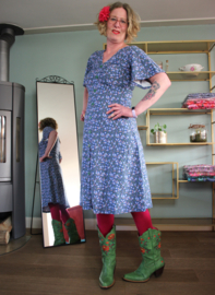 Tante Betsy Dress Frederike Liberty Blue