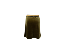 Mooi Vrolijk Skirt Shine - Basic Green Steam Velvet