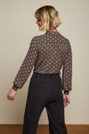 King Louie Maisie Blouse Jubilee dragonfly green