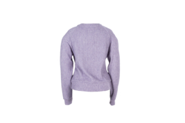 Mooi Vrolijk Vest Knitted Basic Purple