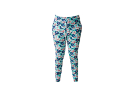 Mooi Vrolijk Trouser Relax Mint Flowers