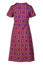 LaLamour Classic Cross Dress Flower purple/ pink