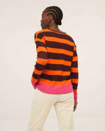 SURKANA Tricot Sweater with Long Sleeves Orange